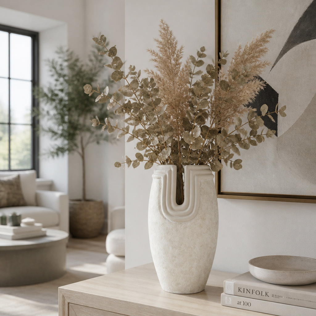 Blakewind White/Gray Small Vase