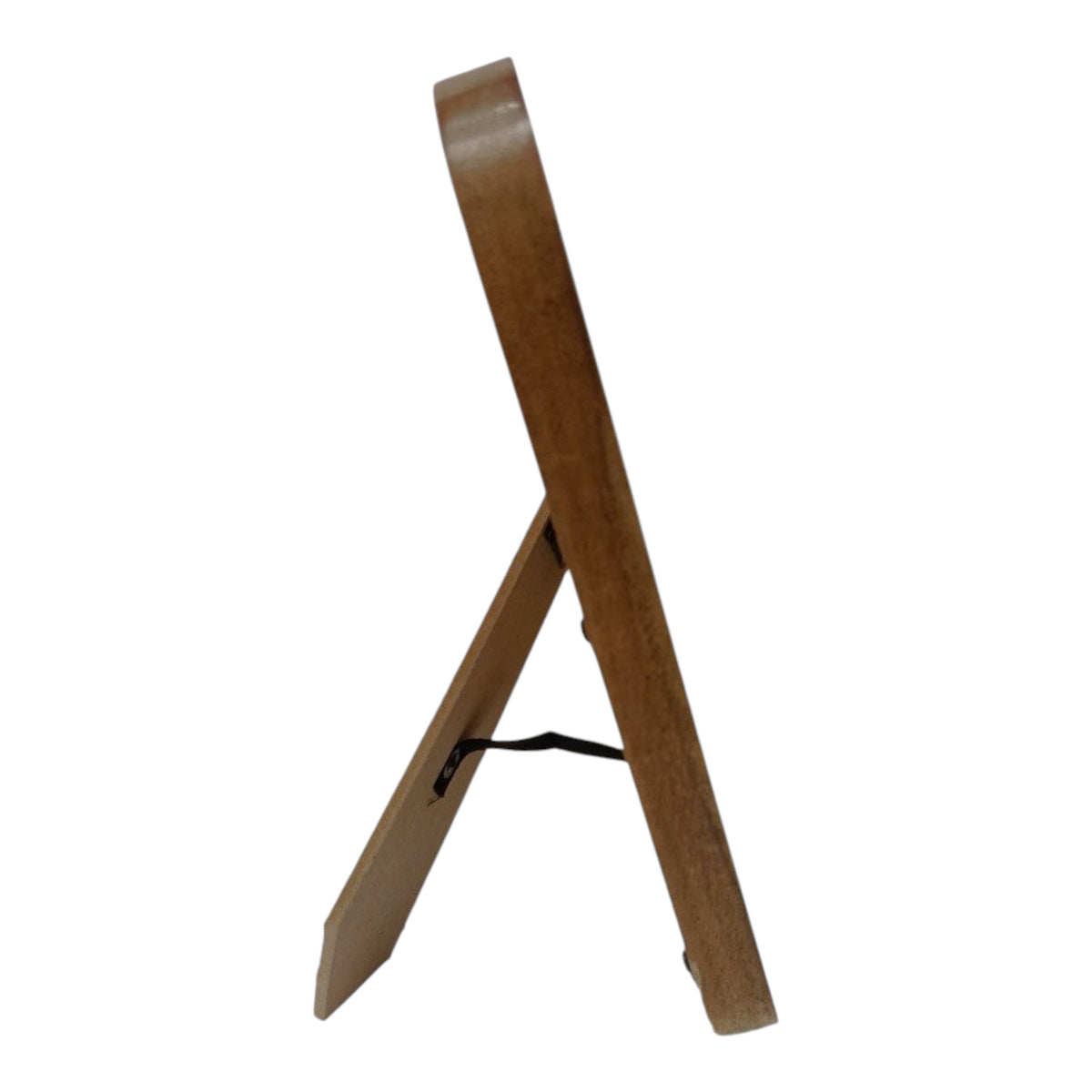 Zuver Brown Large Rounded Acacia Wood Frame