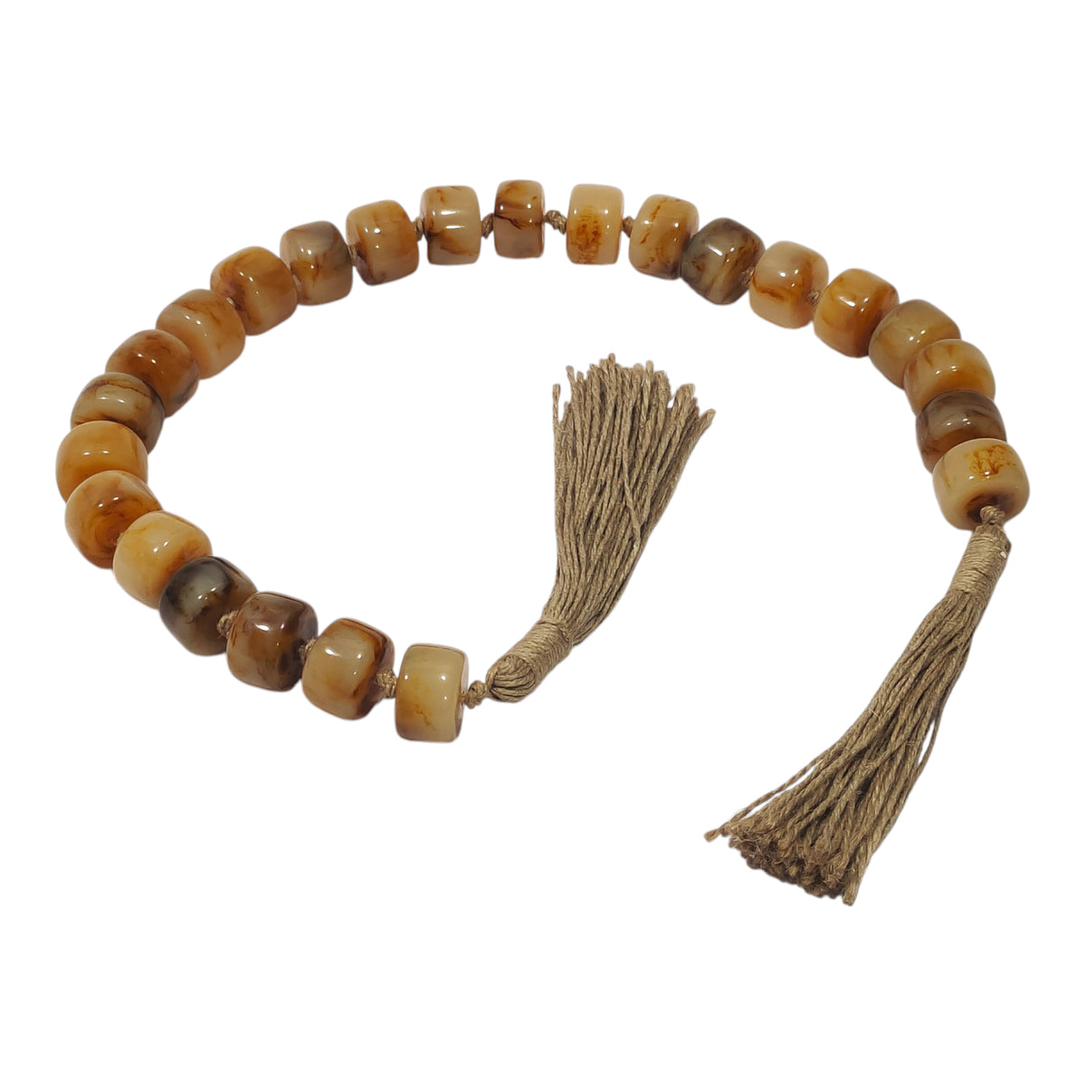 Taylor Light Brown Resin Garland