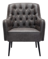 Tasmania Vintage Black Accent Chair