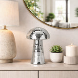 Lakeshore Silver Large Mosaic Mushroom