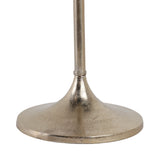 Beaumont White/Gold Drink Table with Marble Top