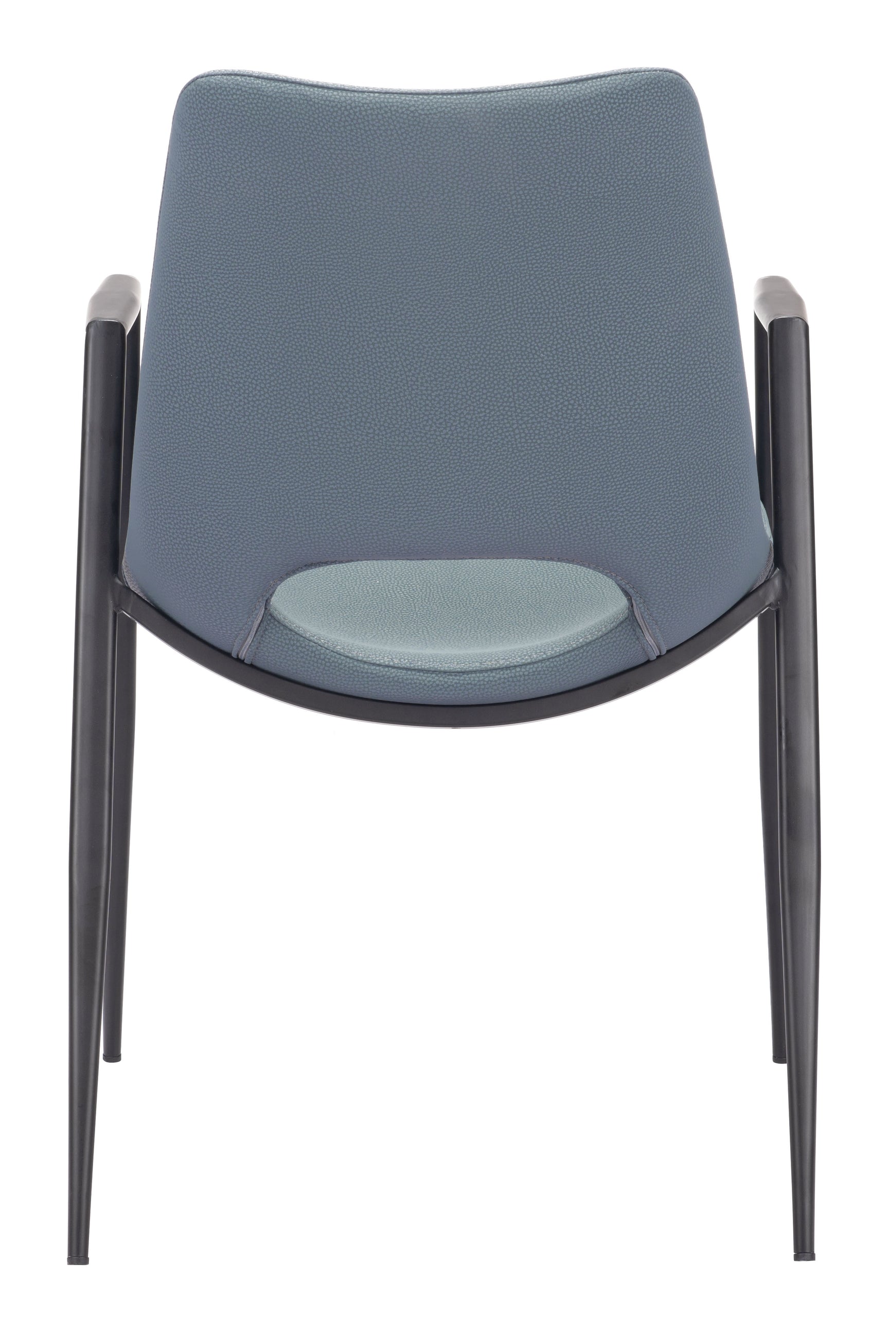 Desi Azure Gray Dining Chair (Set of 2)