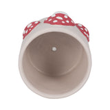 Breckrun Red/White Magic Mushroom Applique Planter