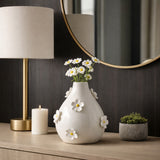 Keatonfield Ivory/Yellow Vase