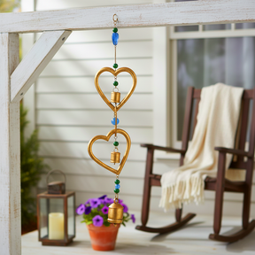 Bowenton Gold/Blue Wind Chime