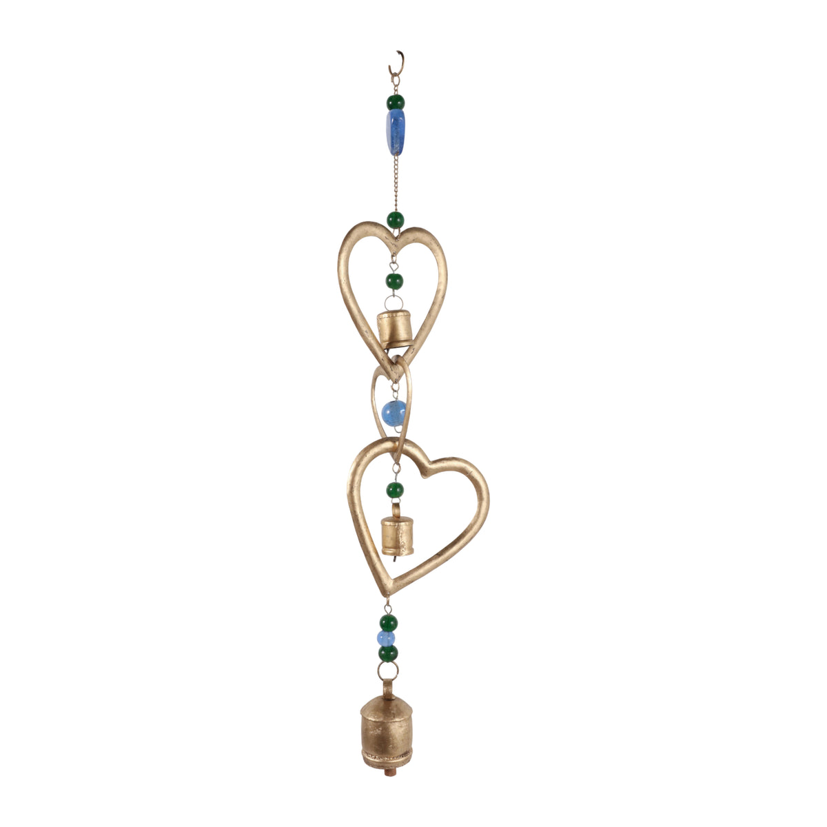 Bowenton Gold/Blue Wind Chime