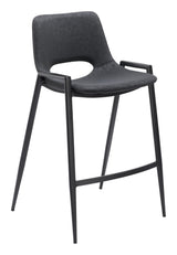Desi Black Counter Stool (Set of 2)