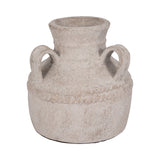 Noelwind Ivory Large Terracotta Triple Handle Jug