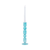 Isle Blue Small Mixed Bubble Taper Candle Holder