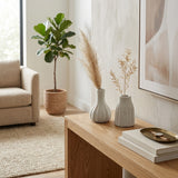 Dovermore Ivory/White Vases (Set of 2)