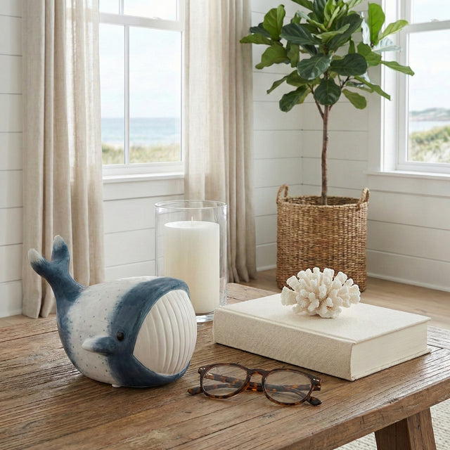 Breckport Blue/White Small Decor