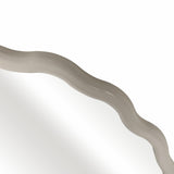 Elroyhaven White Wavy Leaner Mirror