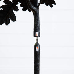 5' Artificial Halloween Black Oak Tree - Ornate Home