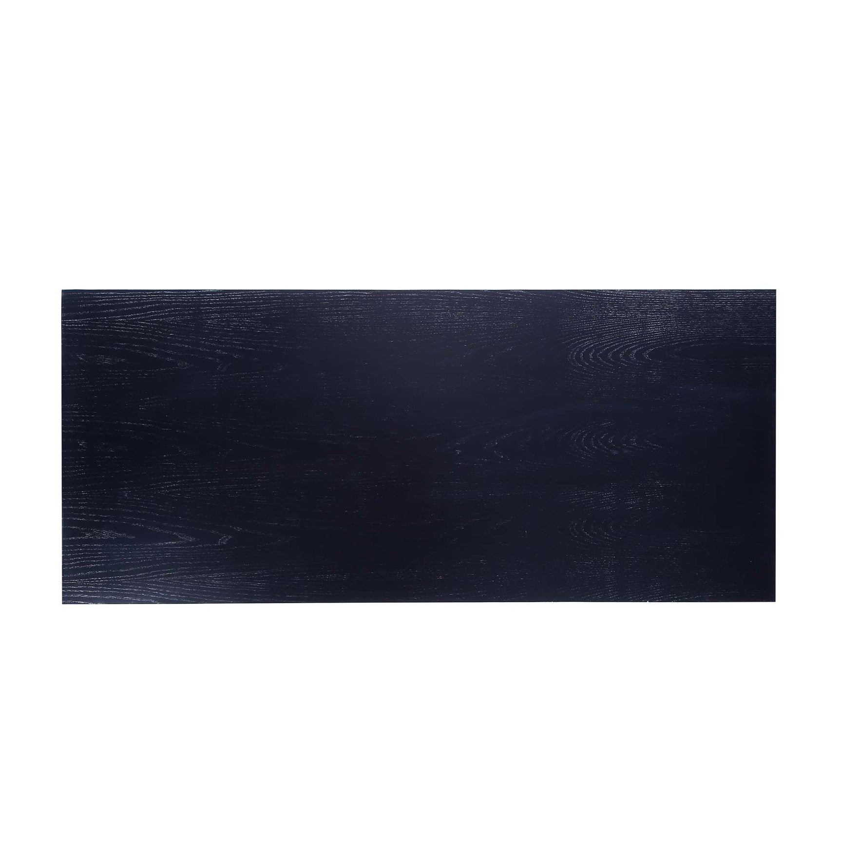 5-Piece Rockaway 70.86 Dining Set with 4 Carrington Chairs in Black and Midnight Blue - Ornate Home