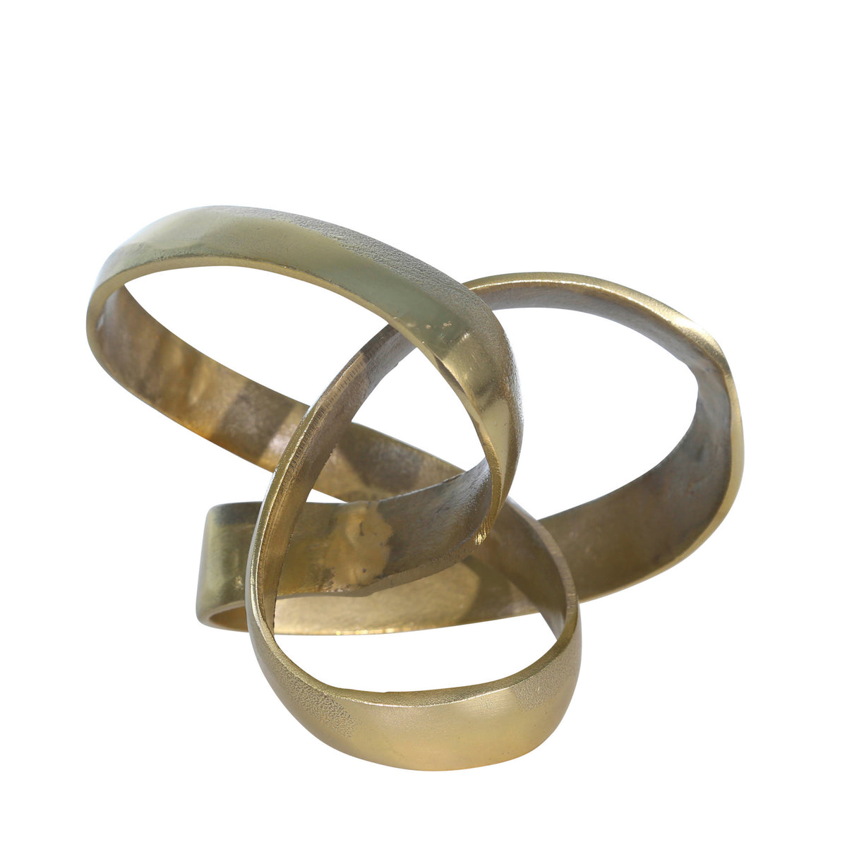 Dashport Gold Aluminum Knot Sculpture