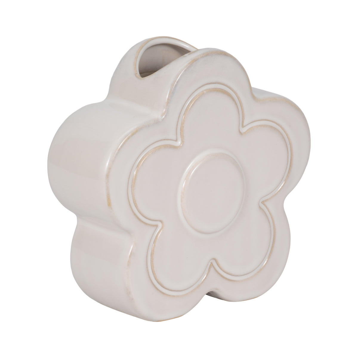 Lucascrest Ivory/Tan Vase