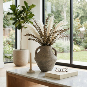 Ferris Tan/Ivory Large Vase