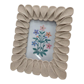 Dermot Taupe Large Loopy Resin Photo Frame