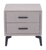 Halle Gray Side Table