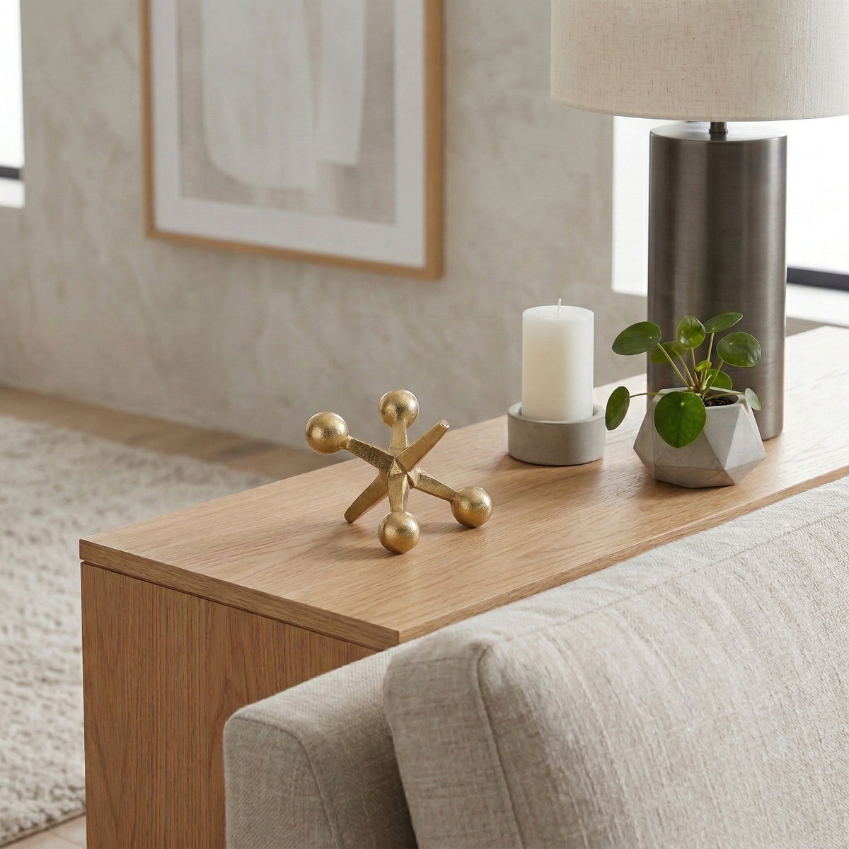 Devon Gold Metal Jacks Decor