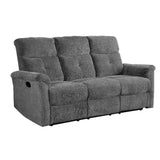 Treyton Gray Motion Sofa