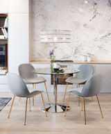 Jena Chrome Ceiling Lamp