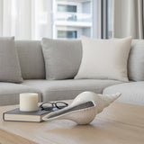 Hayesham Ivory/Tan/Silver Decor