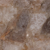 Caxtonham Gray/Gold Smoky C-Table with Quartz Top
