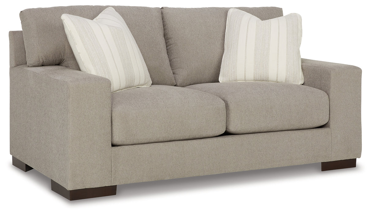 Maggie Flax Sofa and Loveseat - Ornate Home