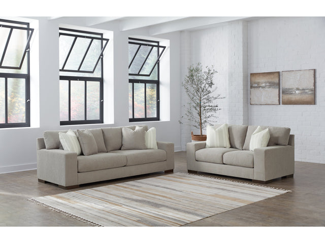 Maggie Flax Sofa and Loveseat - Ornate Home