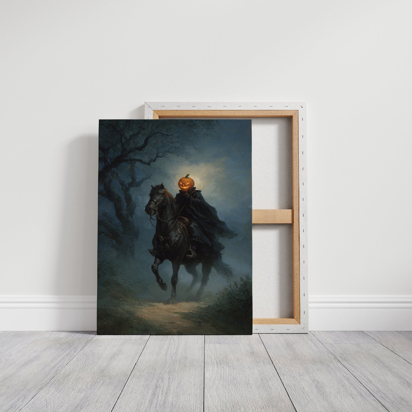A Ride Through Autumn's Veil