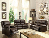 Zuriel Brown Motion Sofa