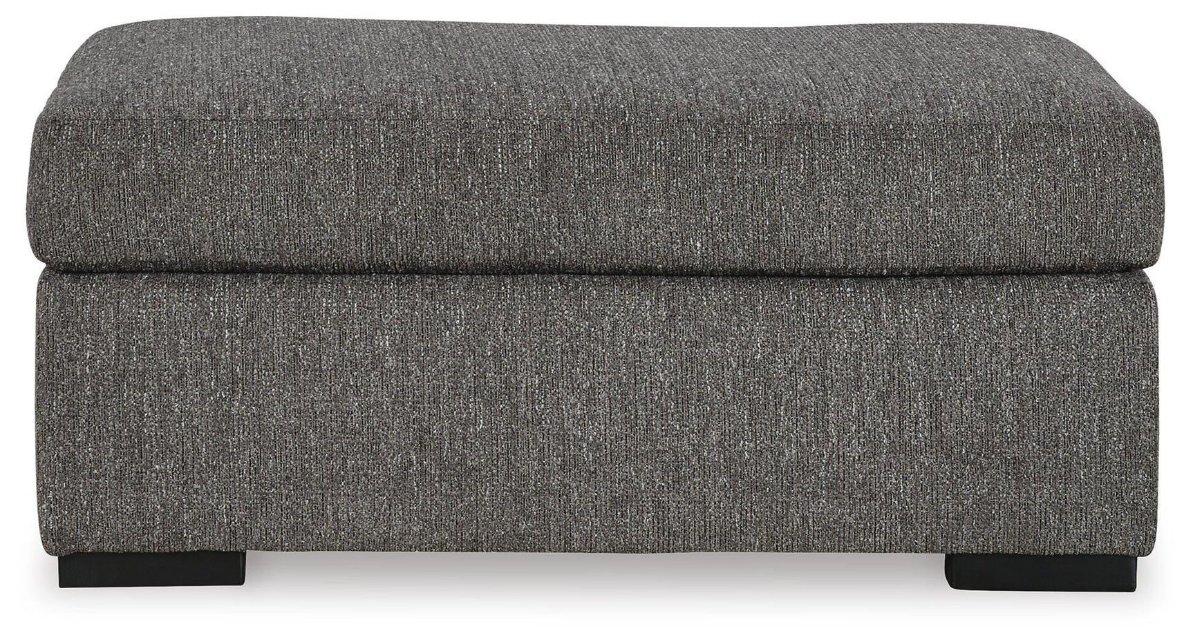 Gardiner Pewter Oversized Chair and Ottoman