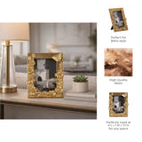 Bowles Gold Resin 4x6 Spring Time Photo Frame