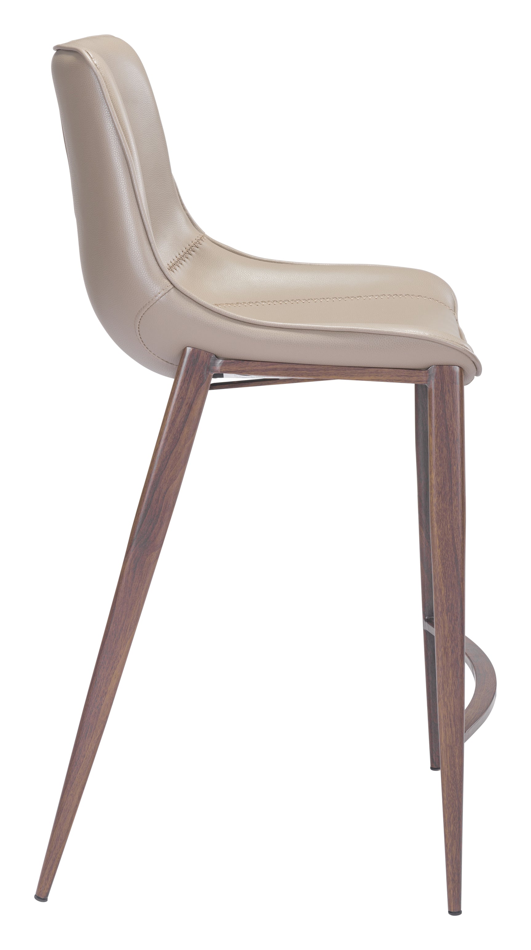 Magnus Brown & Walnut Counter Stool (Set of 2)