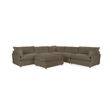 Caplan 6 Piece Sectional with Ottoman