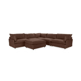 Caplan 6 Piece Sectional with Ottoman