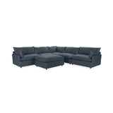 Caplan 6 Piece Sectional with Ottoman