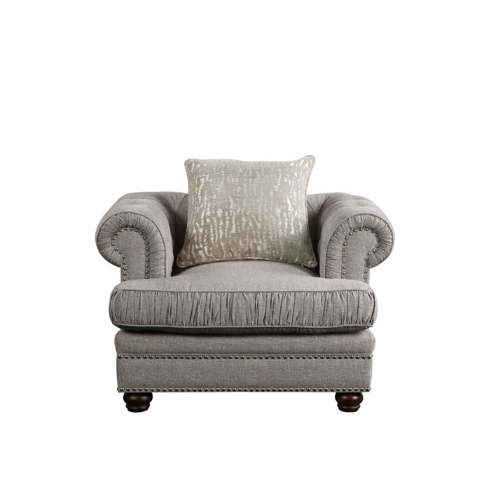 Gardenia Gray Chair