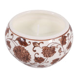Glasgow Brown/White Neroli Basil Chinoiserie Candle