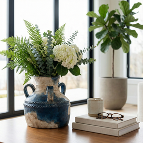 Noelwind Blue/Ivory Vase
