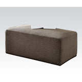 Ushury Gray Ottoman