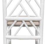 Brighton Bamboo White Side Chair (Set of 2)