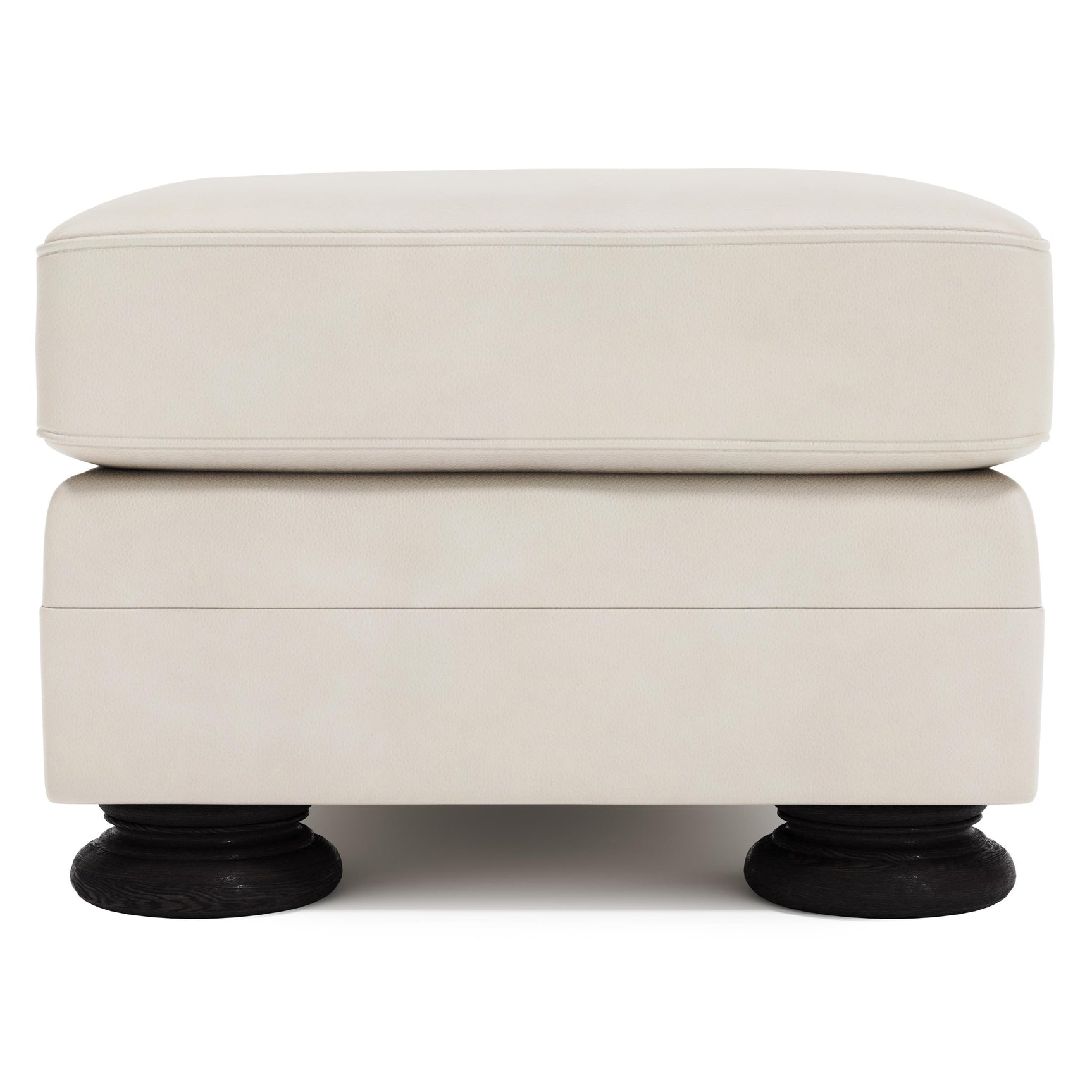 Foster White/Cream Ottoman Without Nails