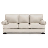 Foster Ivory Sofa Without Pillows & Nails