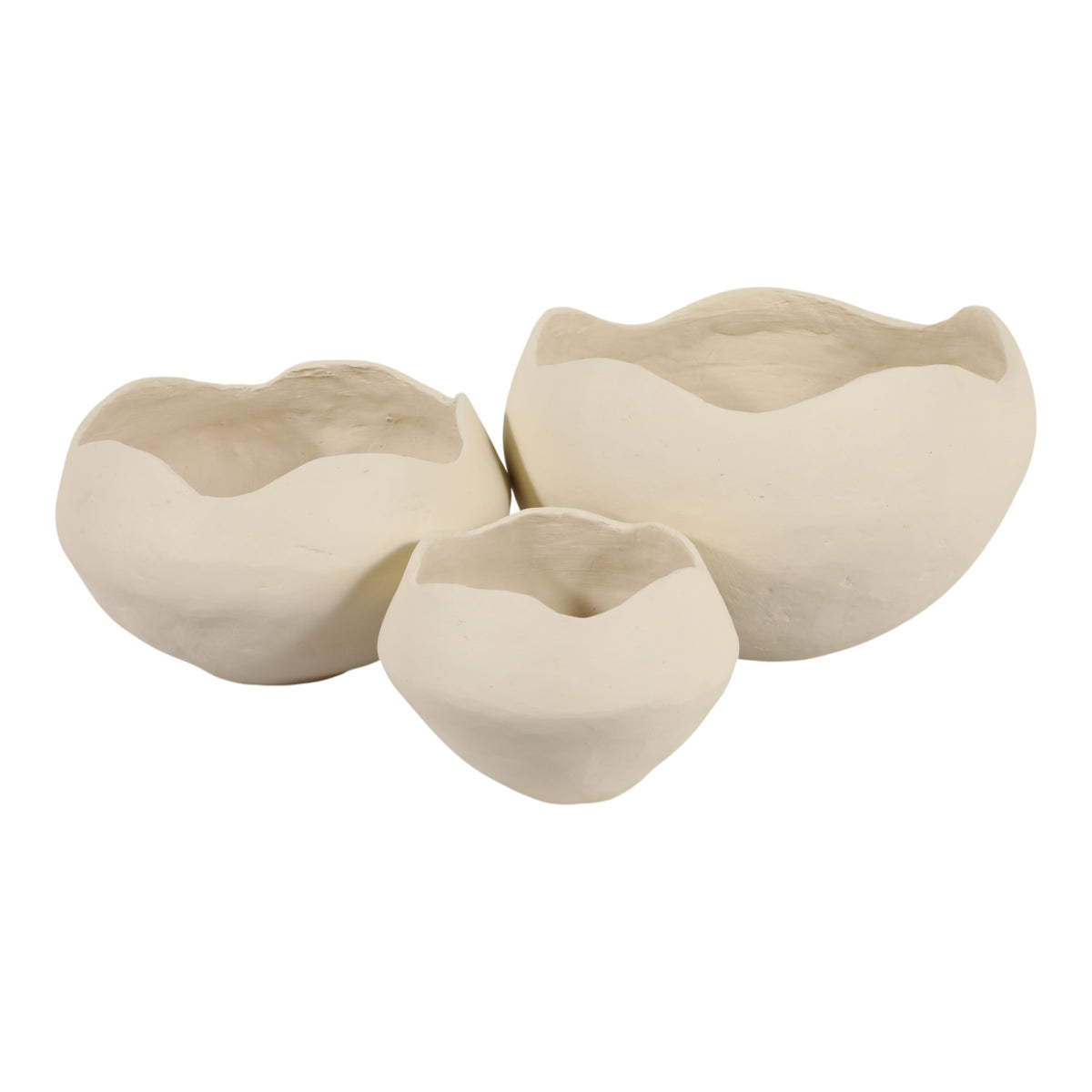 Hollyside Ivory/White Bowls (Set of 3)