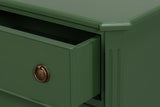 Poppin's Green 3 Drawer Chest