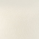 Conant Beige Round Ottoman with Ball Feet