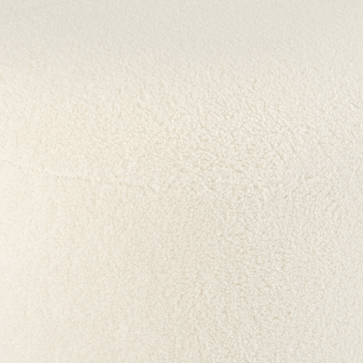 Conant Beige Round Ottoman with Ball Feet